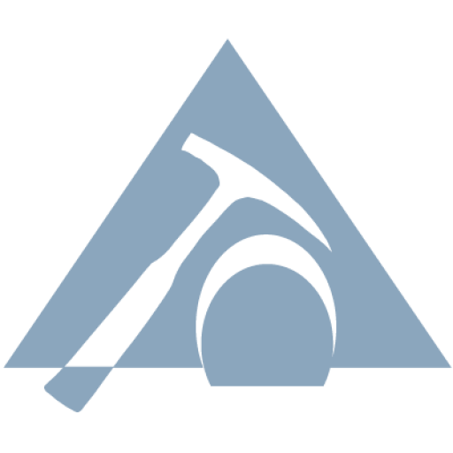 Baugeologisches Büro Bauer Logo hellblau